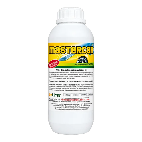 Mastercar Detergente Automotivo